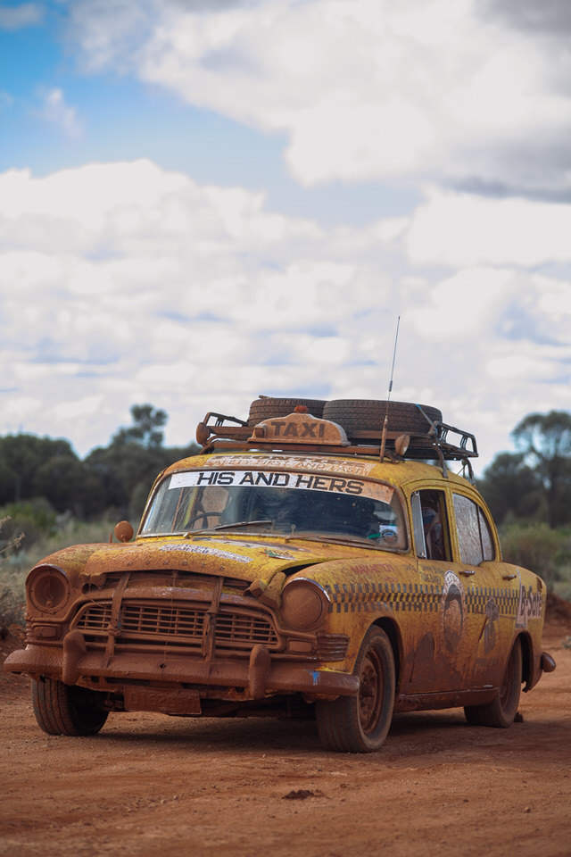 Rallying, it's a dirty business