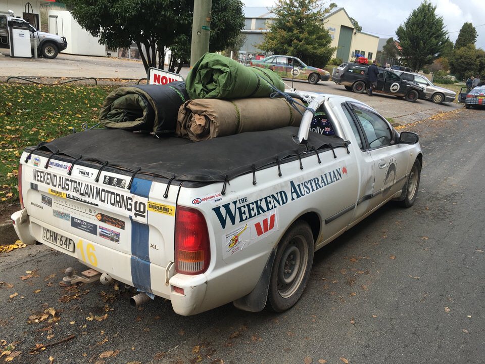 Shitbox Rally: a hole in the tank and pain in the gut