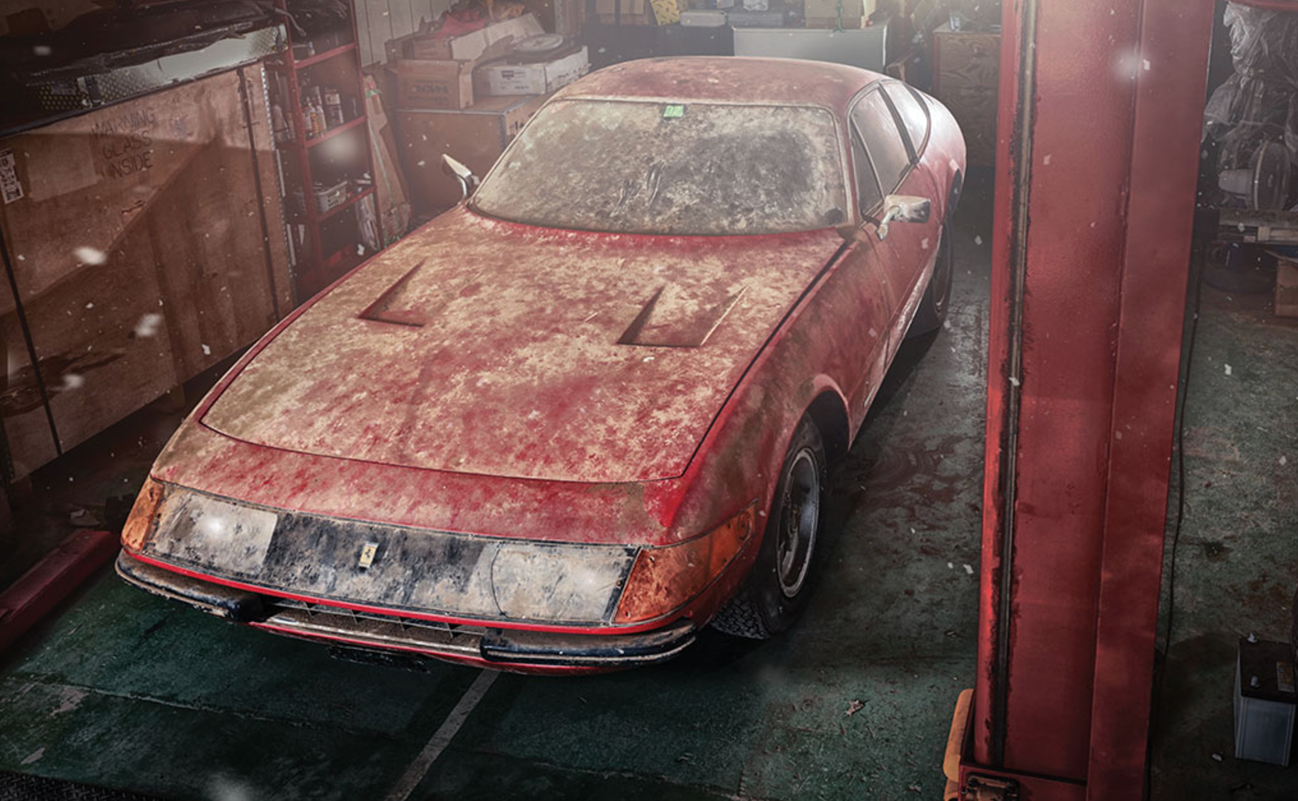 Aluminium Ferrari 1969 365 GTB/4 Daytona Berlinetta Alloy resurfaces